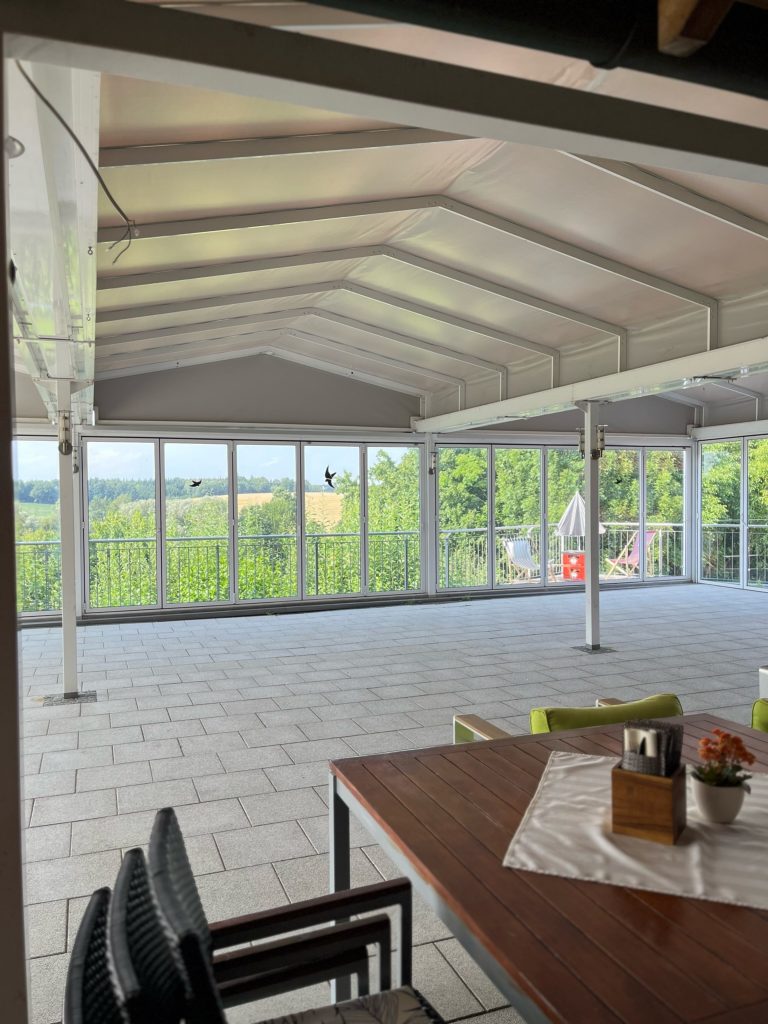 Berger Korbmarkisen Muenchen Hallbergmoos Gastromarkisen Golfclub4