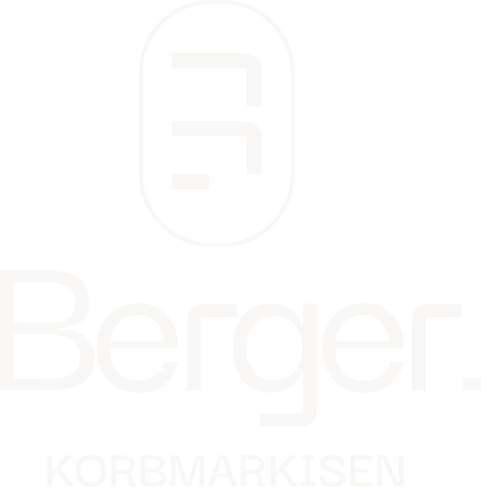 Berger Korbmarkisen Muenchen Hallbergmoos Gastromarkisen Logo White
